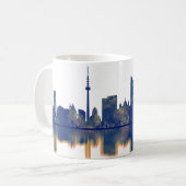 Leipzig Skyline Koffiemok (Voorkant links)