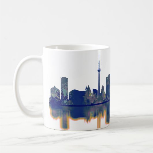 Leipzig Skyline Koffiemok (Links)