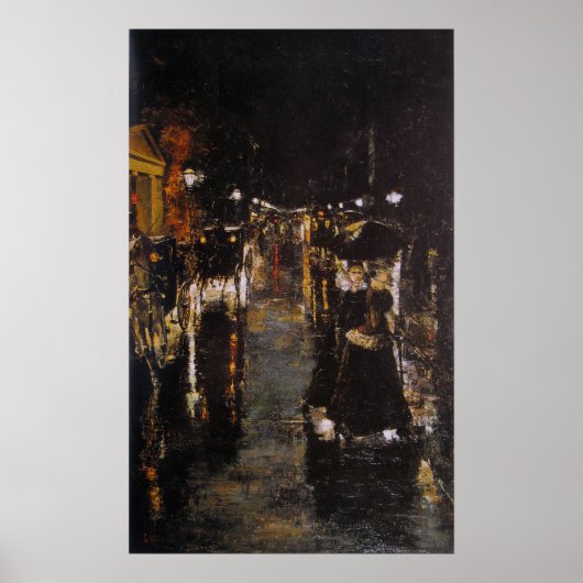 Leipziger Straße Poster (Voorkant)