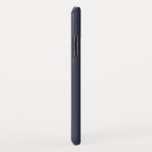 Leistblauw Monogrammed iPhone XS Hoesje (Achterkant/rechts)