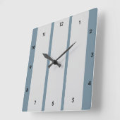 Leiste Mint metaal Acryl Wandklok (Hoek)
