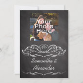 Leiste Schrijfbord Bewaar de Datum Save The Date (Achterkant)