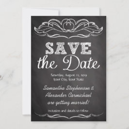Leiste Schrijfbord Bewaar de Datum Save The Date