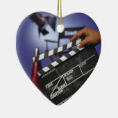 Leisteen directeur keramisch ornament (Rechts)