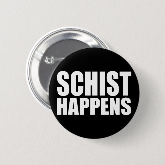 Leisteen Gebeurt Ronde Button 5,7 Cm (Voorkant /achterkant)