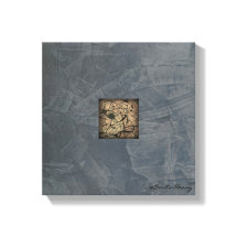 Leisteen Grijs Pollock Stijl Moderne Kunst