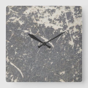 Leisteen, Steen, Graniet Vierkante Klok