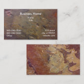 Leisteen Visitekaartje (Voorkant / Achterkant)