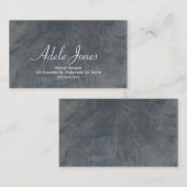 Leisteen Visitekaartje (Voorkant / Achterkant)