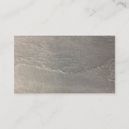 Leisteen Visitekaartje (Achterkant)