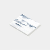 Leisteen Waterverf Abstract Post-it® Notes (Schuin)