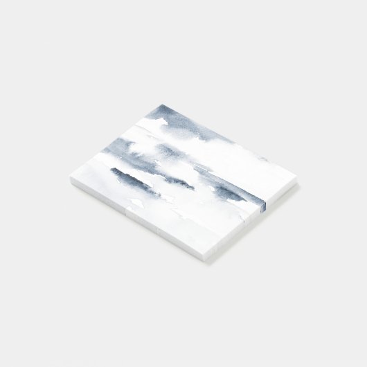 Leisteen Waterverf Abstract Post-it® Notes (Schuin)