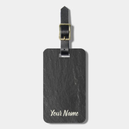 Leistegglittering Achtergrond zwarte schaliegastex Bagagelabel