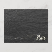 Leistegglittering Achtergrond zwarte schaliegastex Feestdagenkaart (Voorkant)