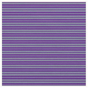 Leistgrijs en Indigokleurige lijnen Stof