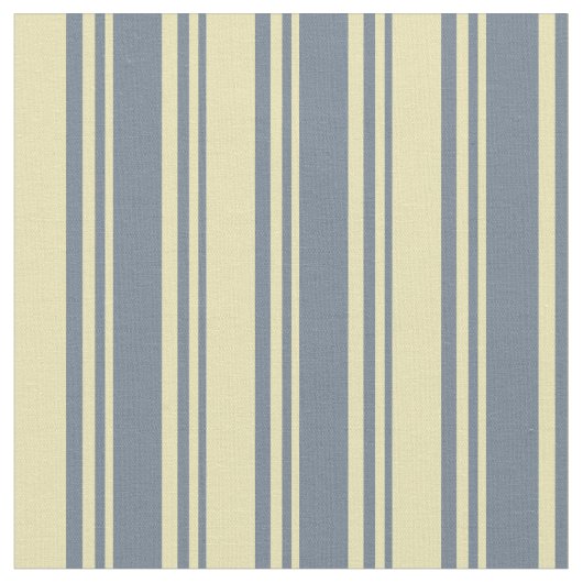 Leistgrijs en Tan Striped/Lined Pattern Stof (Close Up)