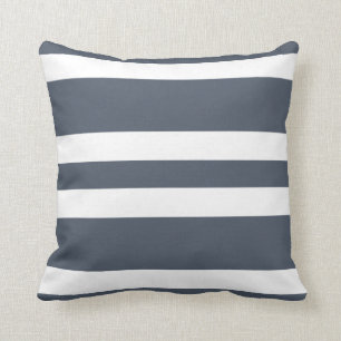 Leistgrijs en witte punch Pillow Gift Kussen