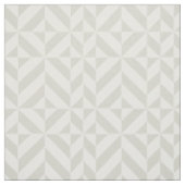 Leistgrijs geometrisch decoderingspatroon stof (Swatch)