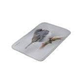 Leistkleurige donkergeoogste Junco op de perenboom Badmat (Gekanteld)