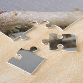 Leistkleurige donkergeoogste Junco op de perenboom Legpuzzel (Zijkant)