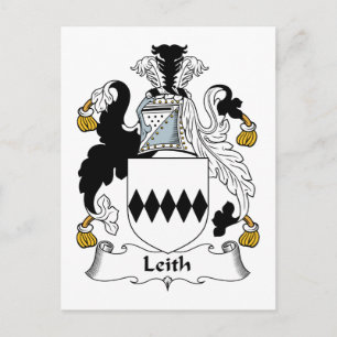 Leith Family Crest Briefkaart