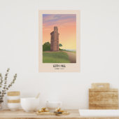 Leith Hill Surrey Hills Reisposter Poster (Keuken)