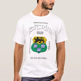 Leitrim Ireland Crest T-Shirt