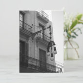 L'Eixample Invitation (Barcelona, Spanje) Kaart (Staand voorkant)