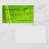 Lek en watervallen visitekaartje (Voorkant / Achterkant)