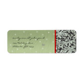  lek-kerstlabels voor eik etiket (Voorkant)