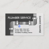 Lekdienst Loodleidingloodgieter Visitekaartje (Voorkant)