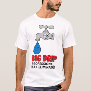 Lekkage Herstellende Loodgieter T-shirt