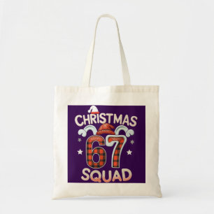 Lekker 67 Zes Zeven Meme Brainrot Kerstploeg Tote Bag