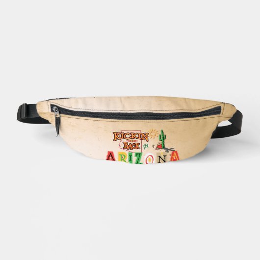 Lekker achterover in Arizona Heuptasje (Voorkant)