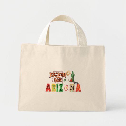 Lekker achterover in Arizona Mini Tote Bag (Voorkant)