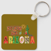 Lekker achterover in Arizona Sleutelhanger (Achterkant)