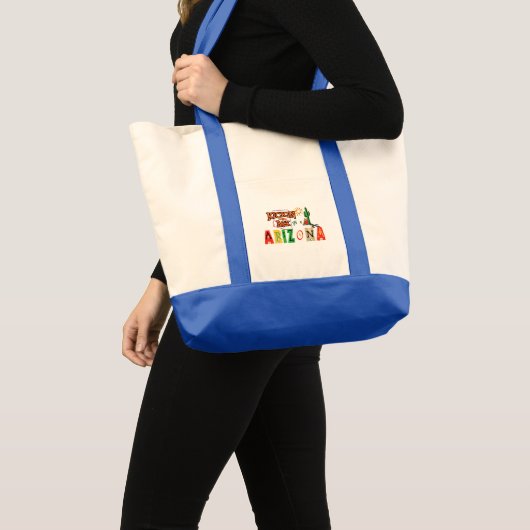 Lekker achterover in Arizona Tote Bag (Voorkant (product))