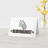 Lekker Beaver Kaart (Gele Bloem)