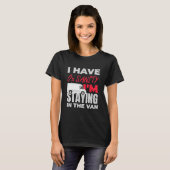 Lekker dat ik in de bus blijf Phasmophobia T-shirt (Voorkant volledig)