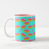 Lekker, Donuts Tweekleurige Koffiemok (Links)