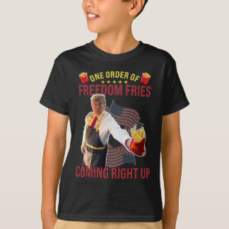 Lekker Een portie vrijheidsfrieten komt eraan  T-shirt
