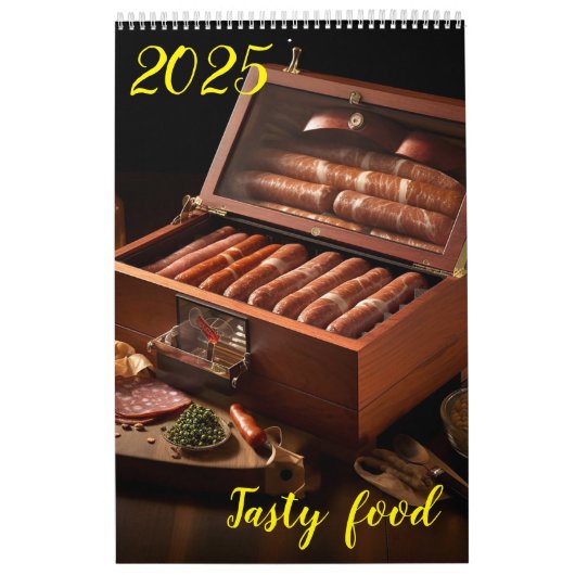 Lekker eten. 2025 kalender (Hoes)