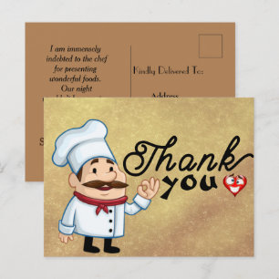 Lekker eten briefkaart