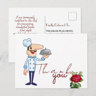 Lekker eten briefkaart