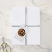 Lekker eten & drinken sticker voor etensliefhebber cadeaulabel (Met Touw)