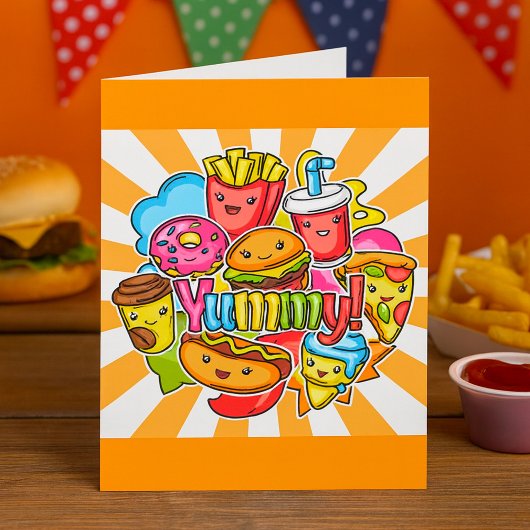 Lekker Fast Food Kaart