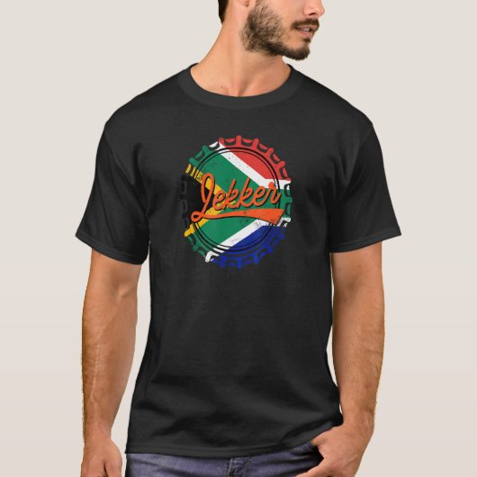 Lekker Flesvlag Pet Afrikaans Zuid-Afrikaans T-shirt (Voorkant)