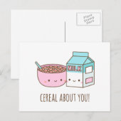 Lekker Graan Over Jou Valentijnsdag Briefkaart (Voorkant / Achterkant)