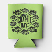 Lekker Grappige Crappie Dag Vissen Blikjeskoeler (Voorkant)