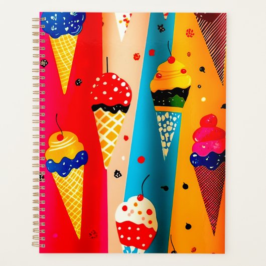 Lekker Ijs Planner (Voorkant)